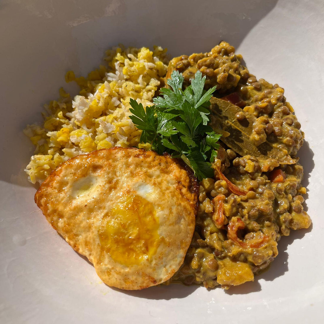 Heart-warming Green Lentil Dahl - Wunder Workshop