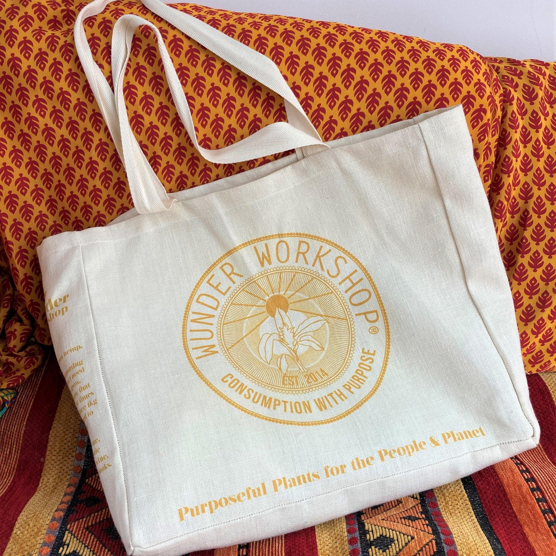 Wunder Workshop Hemp Tote - Wunder Workshop