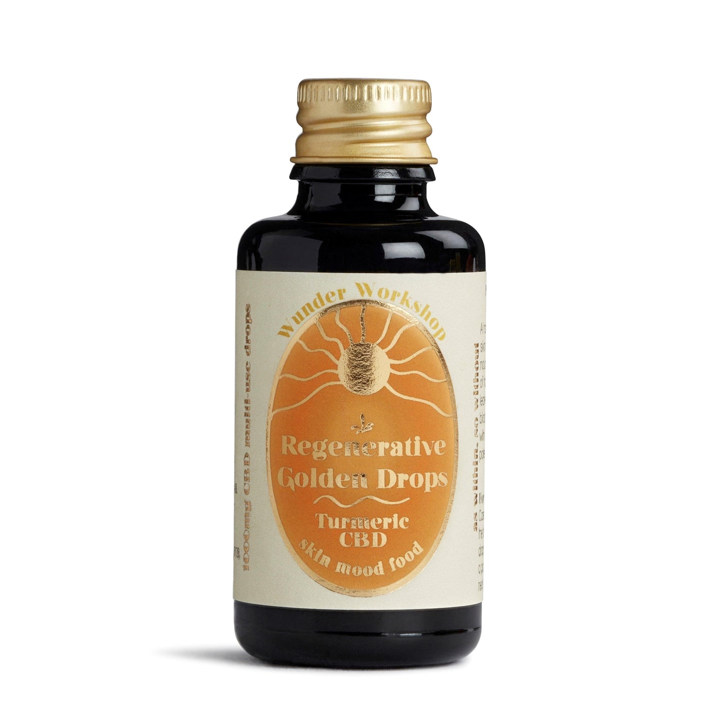 TURMERIC CBD - Regenerative Golden Drops (1000mg CBD) - Wunder Workshop