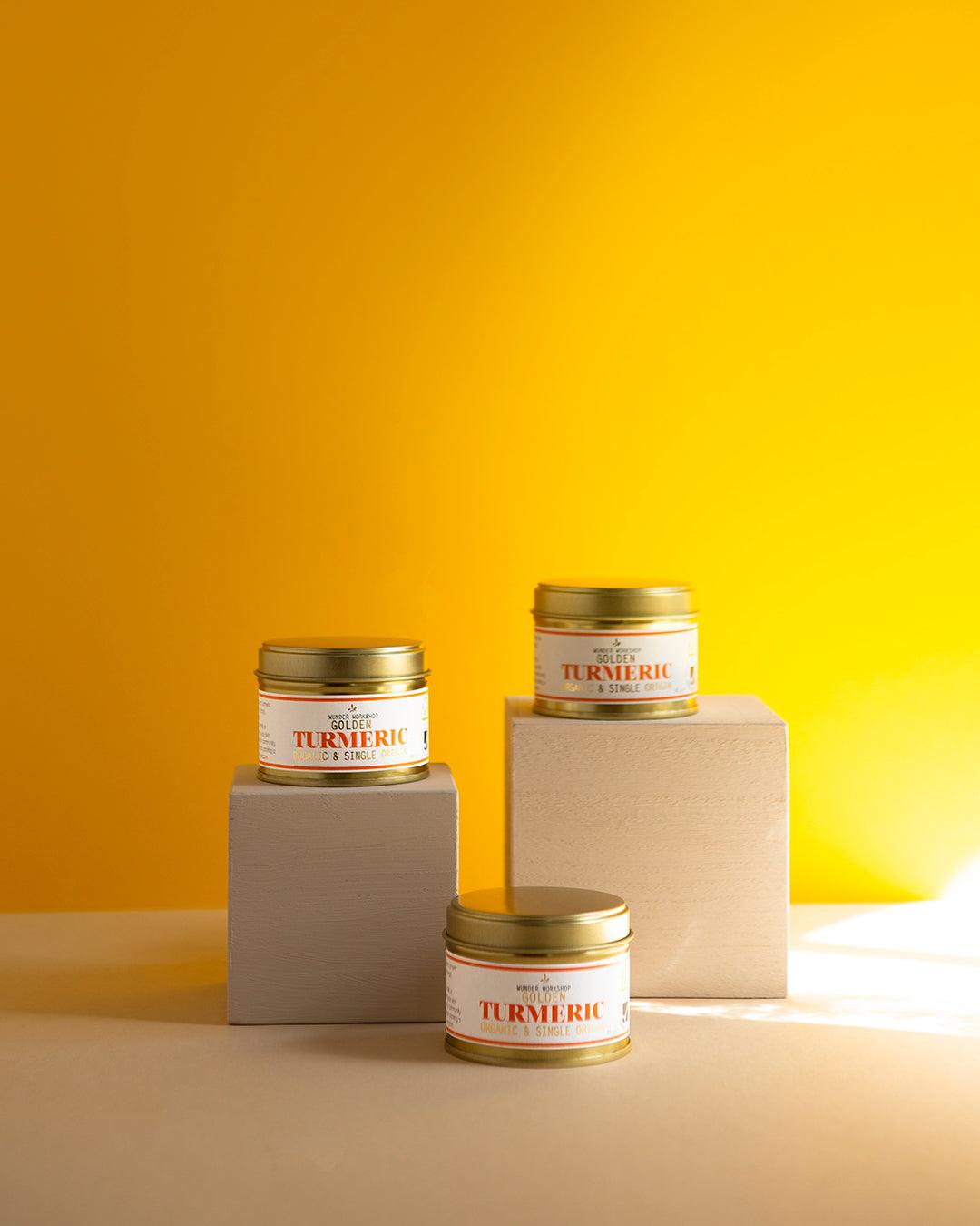 GOLDEN TURMERIC POWDER - Organic & Single-Origin - Wunder Workshop