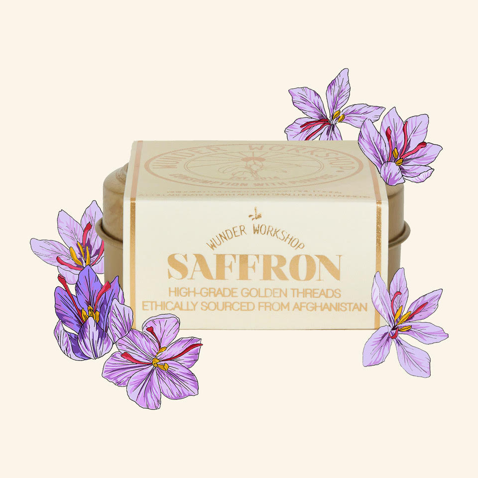 Periods & the crimson stigma of Saffron - Wunder Workshop