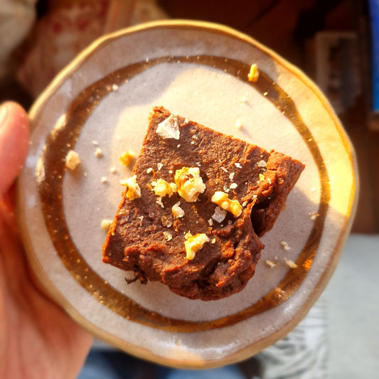 Sweet Potato Chaga Brownies