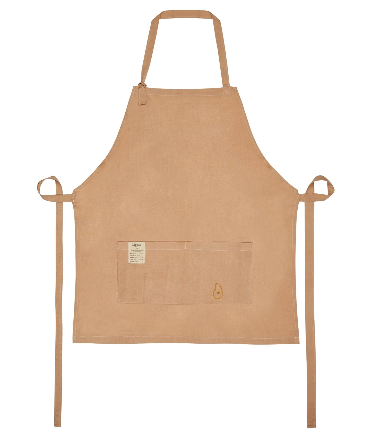 SRI LANKAN AVOCADO-DYED APRON - Not for Profit