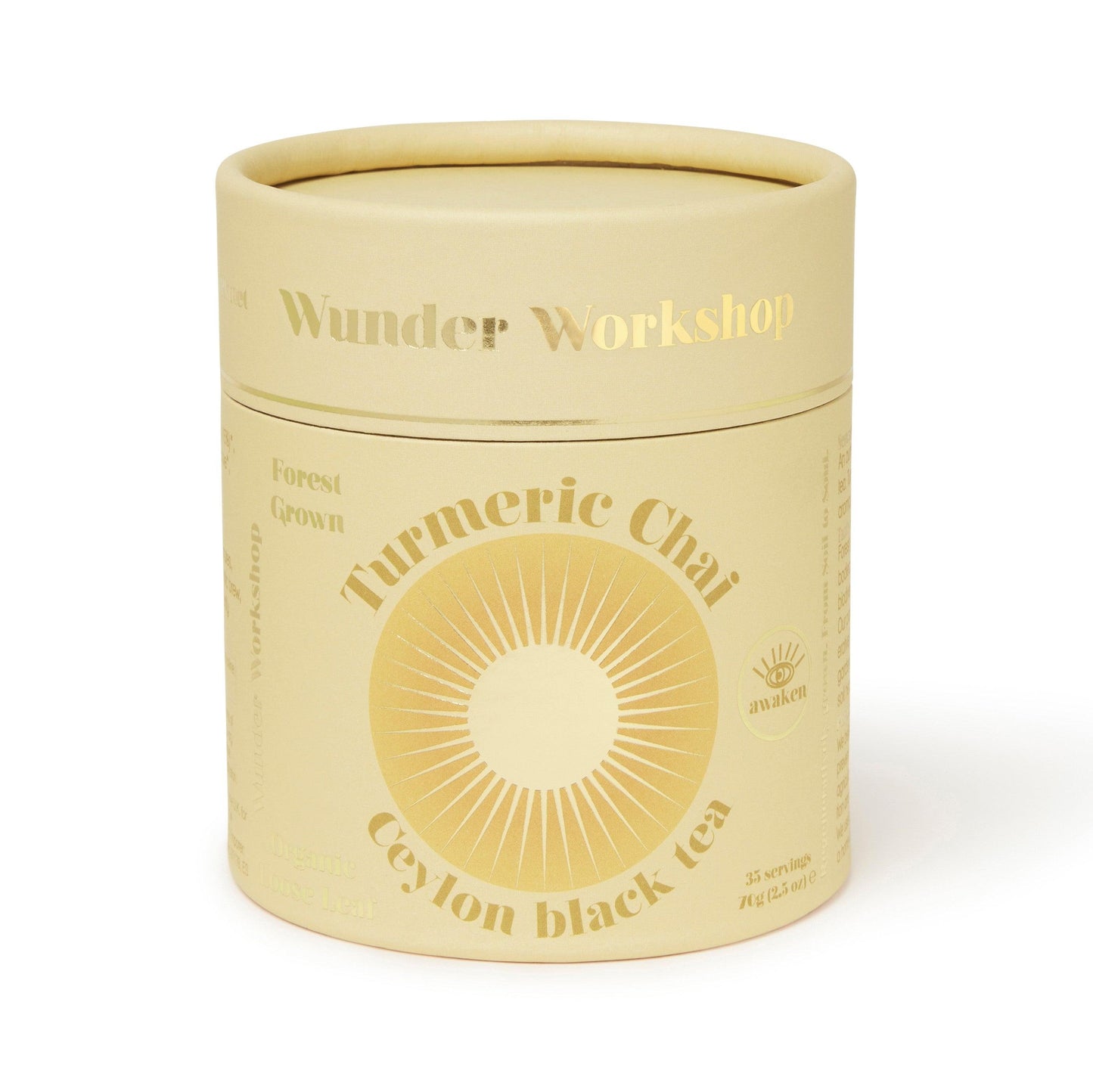 GOLDEN TURMERIC CHAI - Authentic Awakening - Wunder Workshop