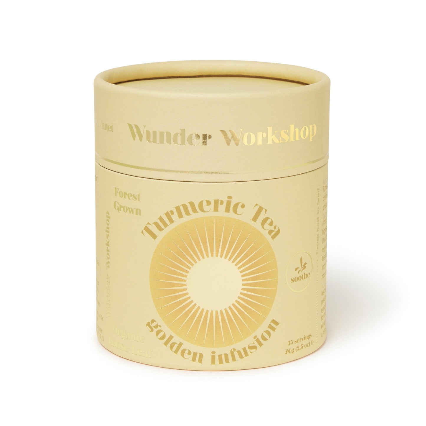 GOLDEN TURMERIC TEA - Soothe & Rejuvenate - Wunder Workshop