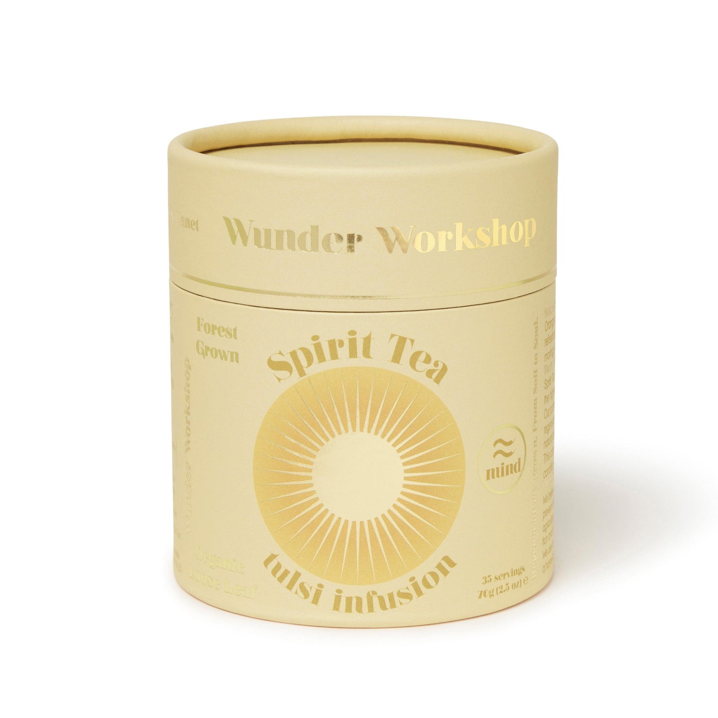 GOLDEN SPIRIT TEA - Tulsi Mind Tonic - Wunder Workshop