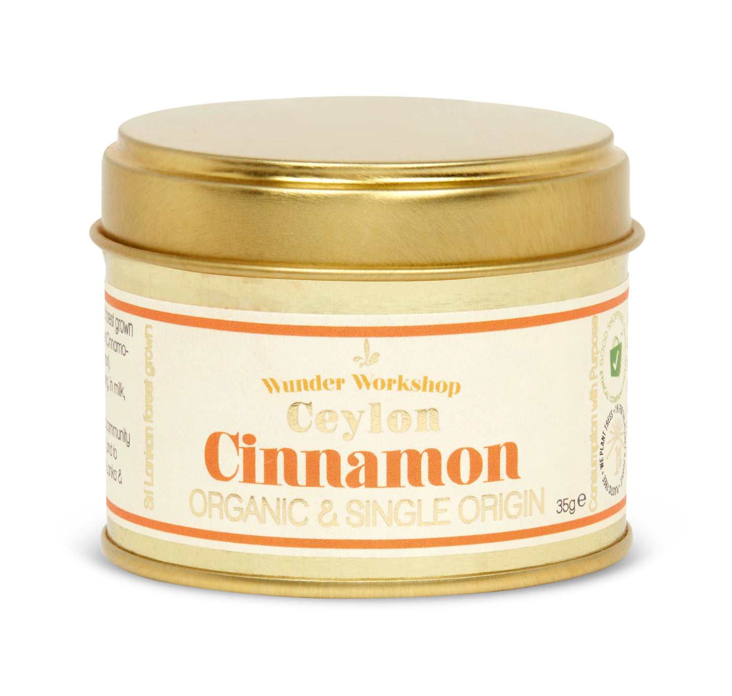 CEYLON CINNAMON POWDER - Organic & Single-Origin (35g)